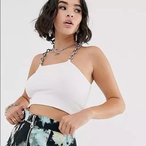 The Ragged Priest Rib Chain White Top